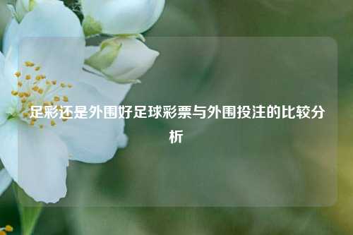 足彩还是外围好足球彩票与外围投注的比较分析