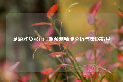 足彩胜负彩18133期预测精准分析与策略指导