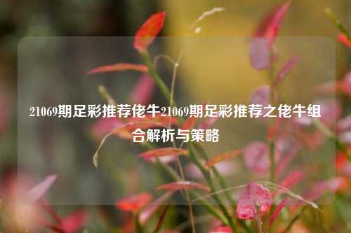 21069期足彩推荐佬牛21069期足彩推荐之佬牛组合解析与策略