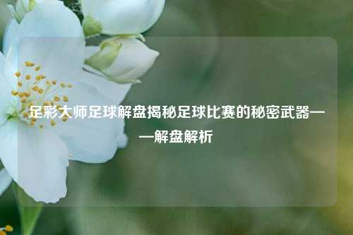 足彩大师足球解盘揭秘足球比赛的秘密武器——解盘解析
